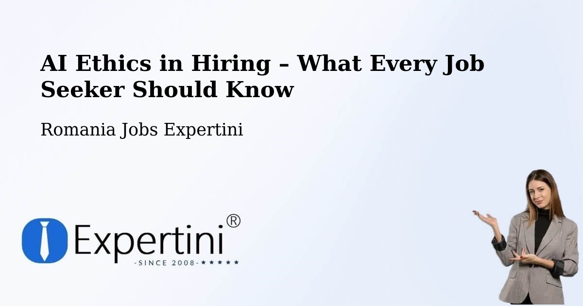 AI Ethics in Recruitment & Hiring – Borănești - Borănești, Romania Jobs Expertini